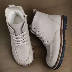 Women S Leather Winter Boots Handmade Anatomical Ankle